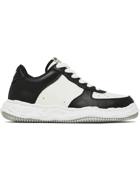 Maison Mihara Yasuhiro Wayne OG Sole Leather Low Black,MAISON MIHARA YASUHIRO
