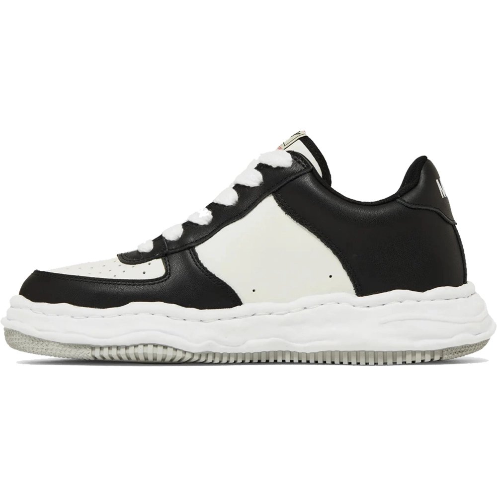 Maison Mihara Yasuhiro Wayne OG Sole Leather Low Black,MAISON MIHARA YASUHIRO