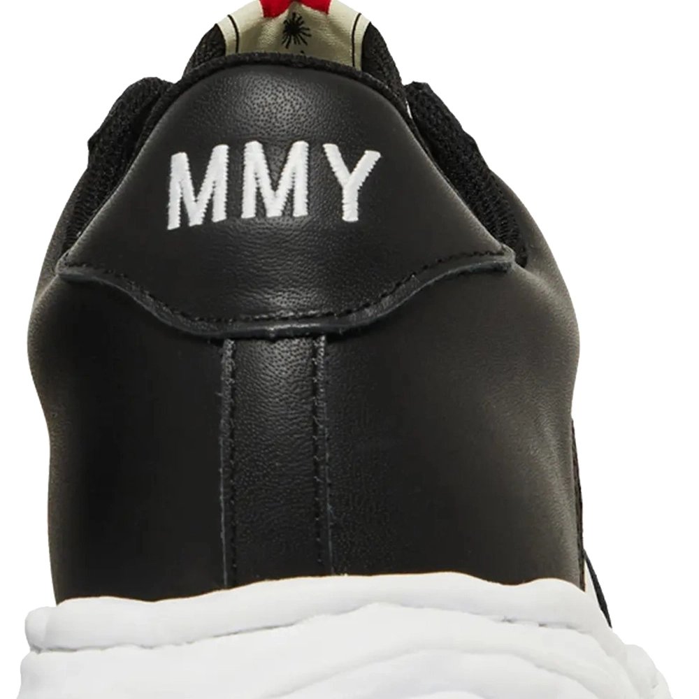 Maison Mihara Yasuhiro Wayne OG Sole Leather Low Black,MAISON MIHARA YASUHIRO