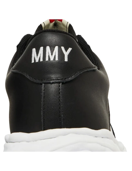 Maison Mihara Yasuhiro Wayne OG Sole Leather Low Black,MAISON MIHARA YASUHIRO