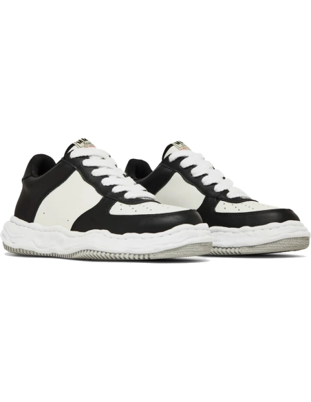Maison Mihara Yasuhiro Wayne OG Sole Leather Low Black,MAISON MIHARA YASUHIRO