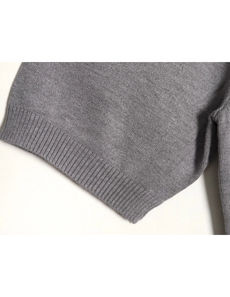 Thom Browne Knitted Four-Bar Polo Short Sleeve T-Shirt TSK1,Thom Browne