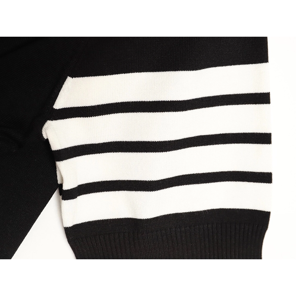 Thom Browne Knitted Four-Bar Polo Short Sleeve T-Shirt TSK2,Thom Browne