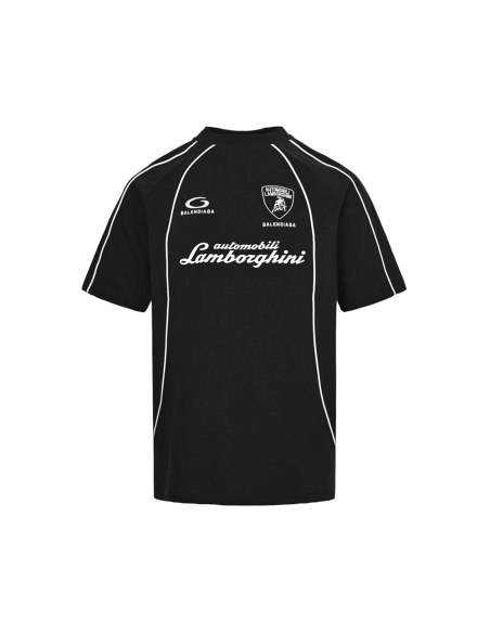 Balenciaga Lamborghini embroidered short sleeve,Balenciaga
