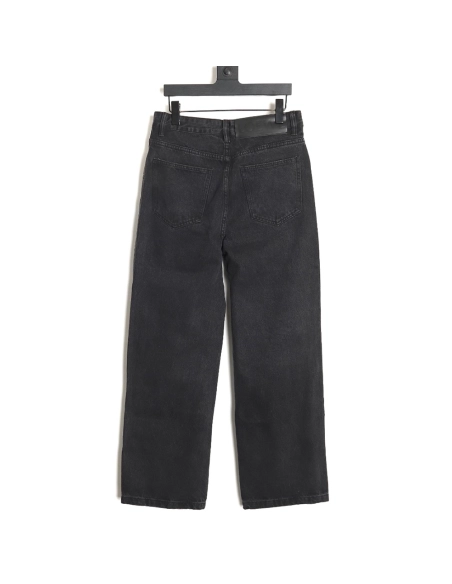 Loewe Denim Embroidered Denim Pants,Loewe