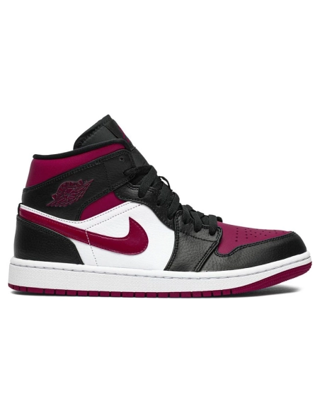 AIR JORDAN 1 MID NOBLE RED 554724 066,AIR JORDAN 1 MID,Air Jordan
