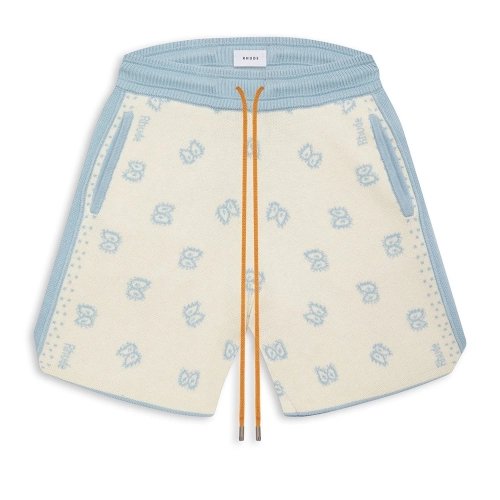 Rhude Banco Knit Shorts,Rhude