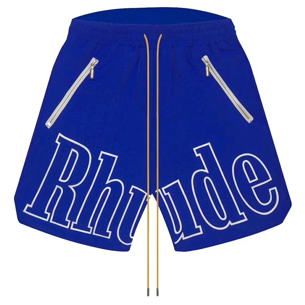 Rhude RH Logo Shorts Blue,Rhude
