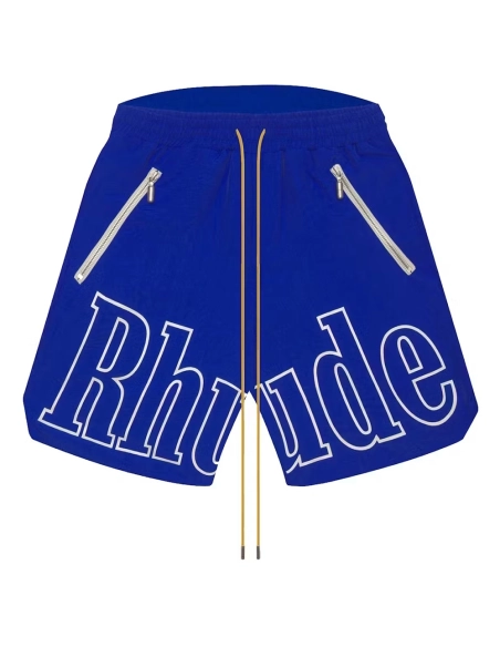 Rhude RH Logo Shorts Blue,Rhude