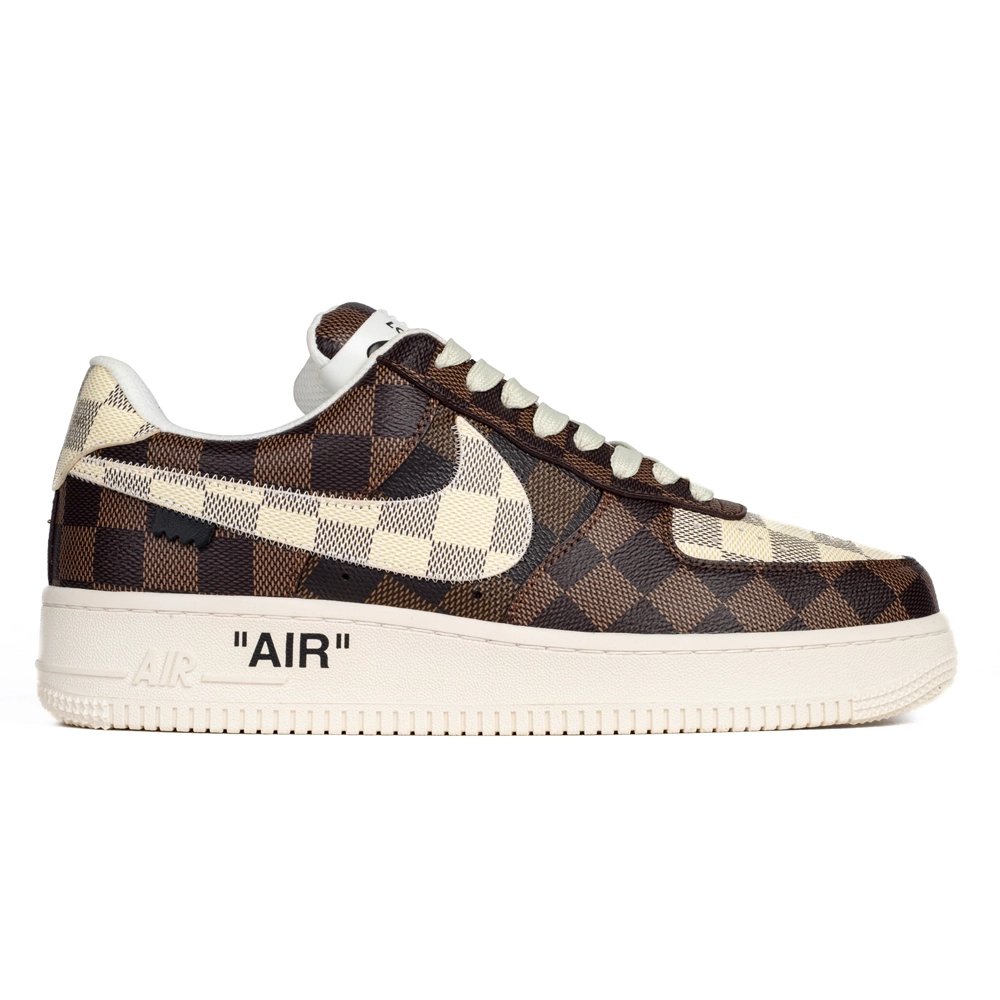 Louis Vuitton Nike Air Force 1 Virgil Abloh Damier,NIKE AIR FORCE