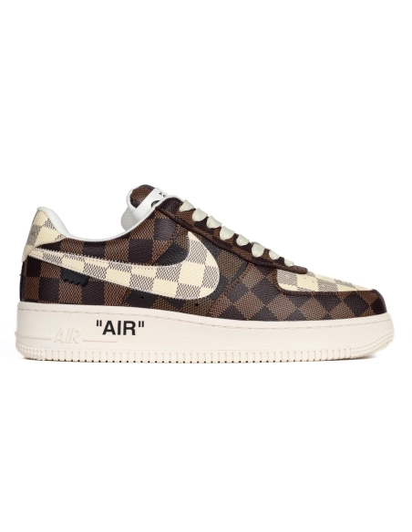 Louis Vuitton Nike Air Force 1 Virgil Abloh Damier,NIKE AIR FORCE
