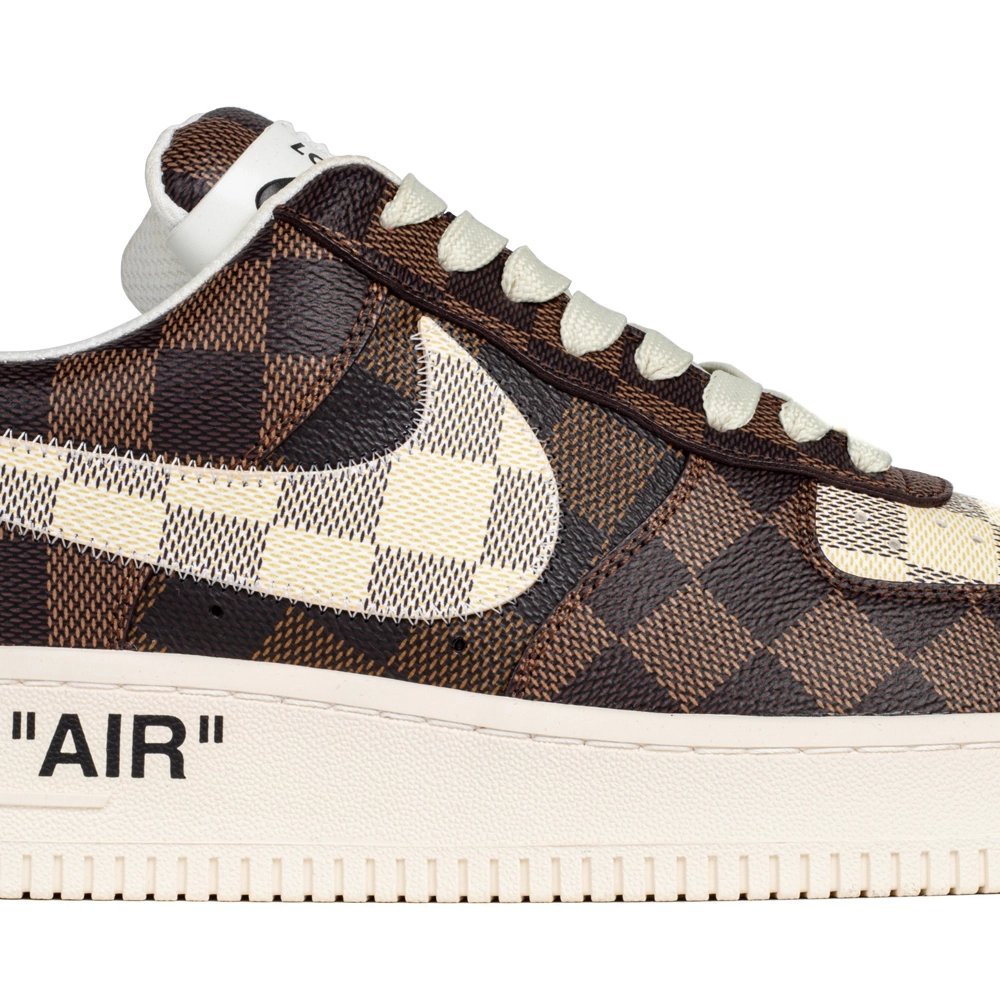 Louis Vuitton Nike Air Force 1 Virgil Abloh Damier,NIKE AIR FORCE