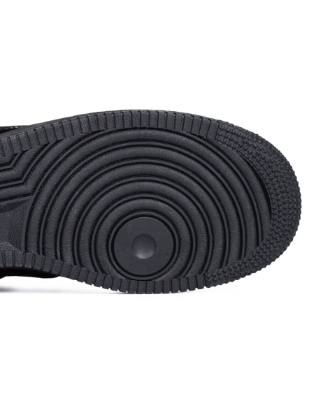 Louis Vuitton Nike Air Force 1 Virgil Abloh Triple Black,NIKE AIR FORCE