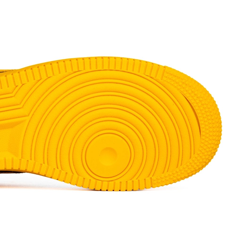 Louis Vuitton Nike Air Force 1 Virgil Abloh Yellow Green ,NIKE AIR FORCE