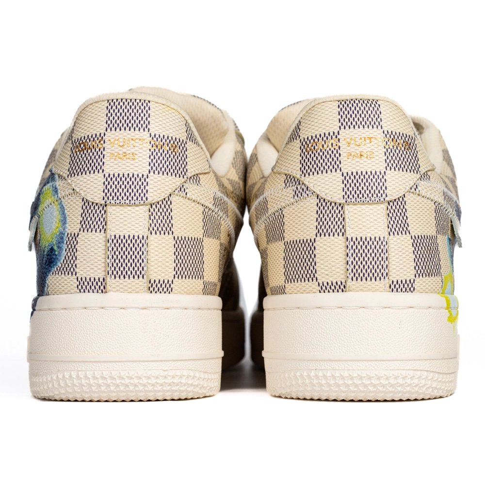 Louis Vuitton Nike Air Force 1 Virgil Abloh Graffiti,NIKE AIR FORCE