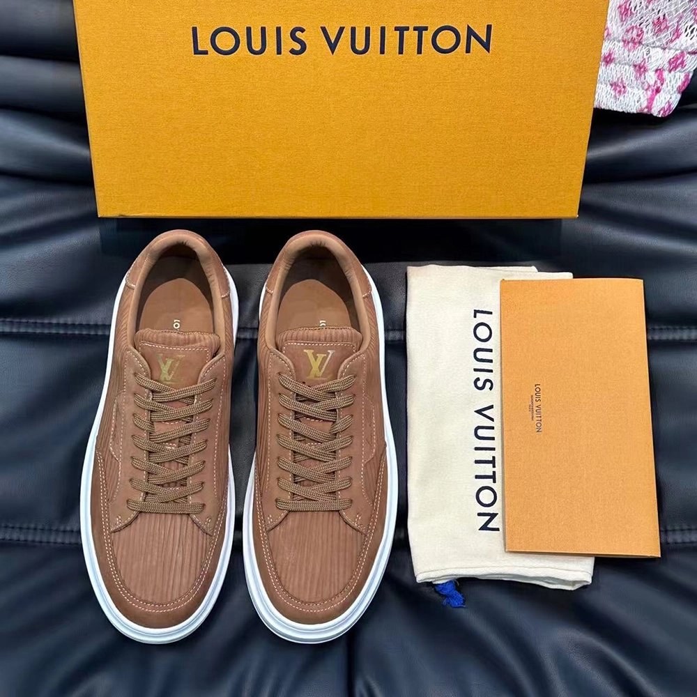 Louis Vuitton Beverly Hills Sneaker"Brown",LOUIS VUITTON Sneakers