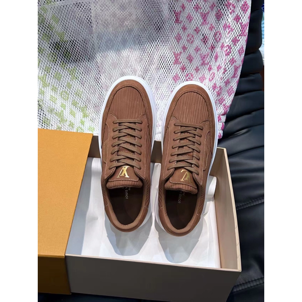 Louis Vuitton Beverly Hills Sneaker"Brown",LOUIS VUITTON Sneakers