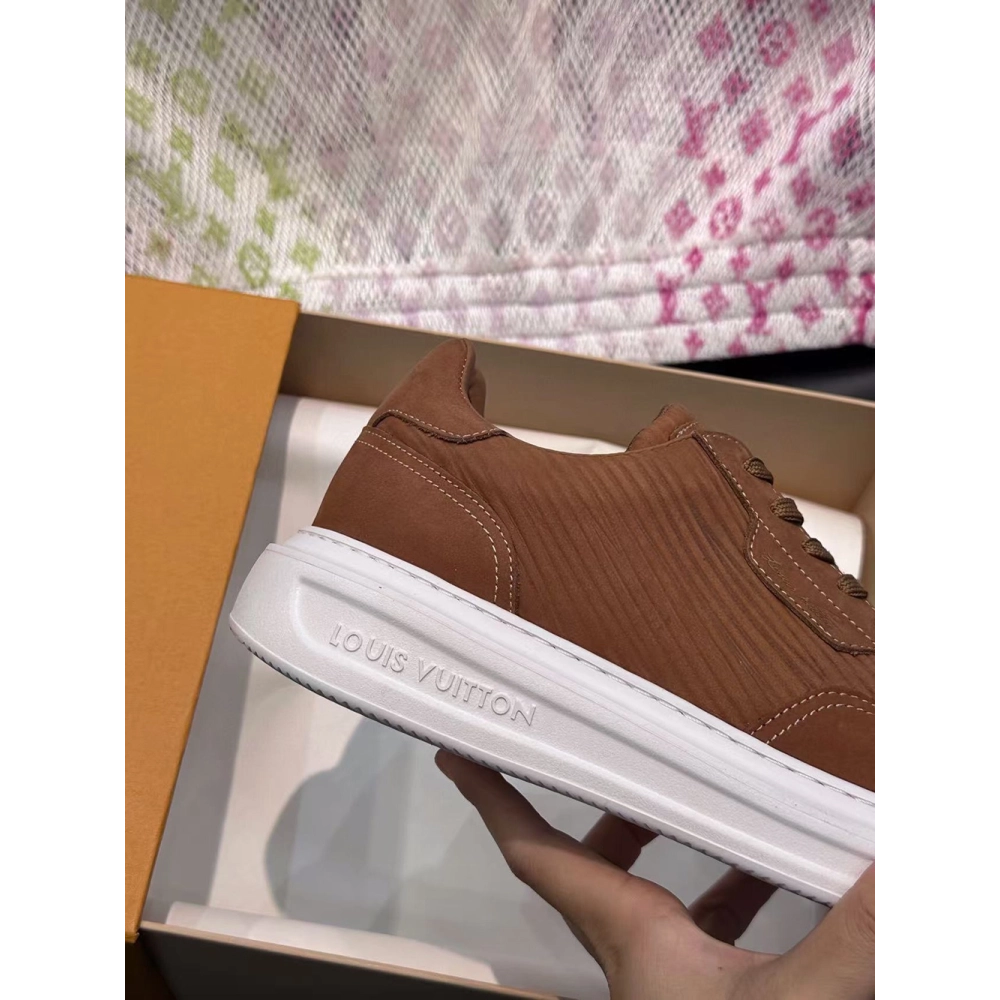 Louis Vuitton Beverly Hills Sneaker"Brown",LOUIS VUITTON Sneakers