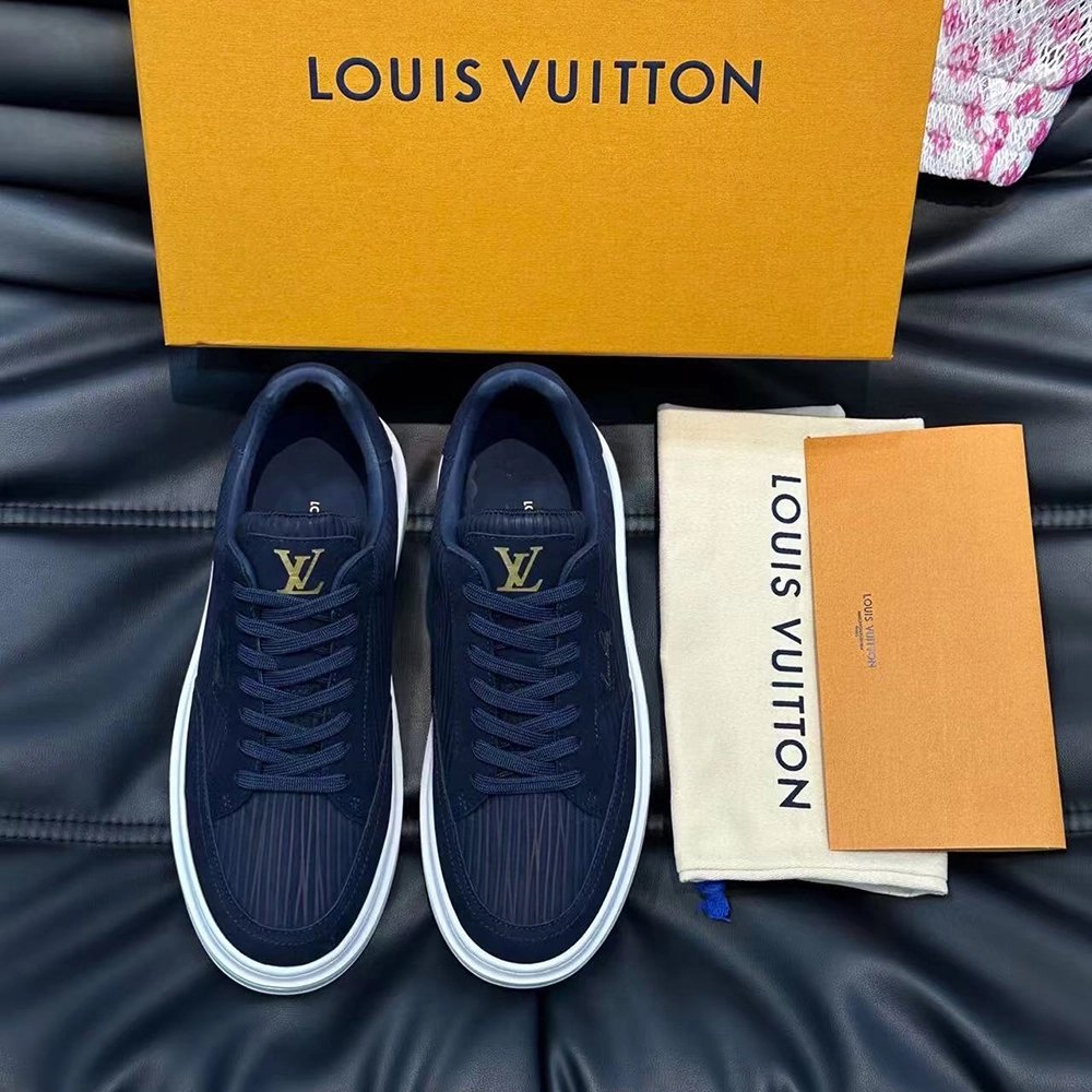 Louis Vuitton Beverly Hills Sneaker"Dark Blue",LOUIS VUITTON Sneakers