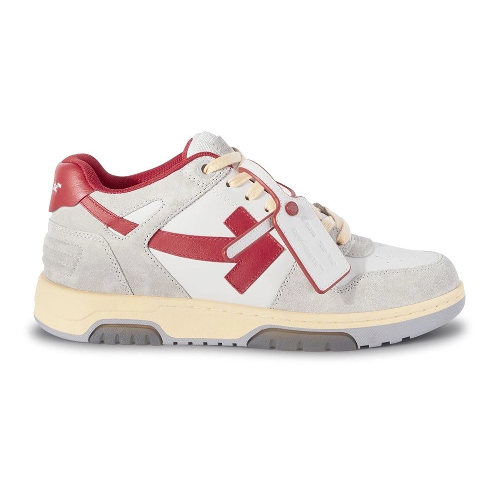 Off-White Out of Office Low Light Grey Red,Off-White Out of Office
