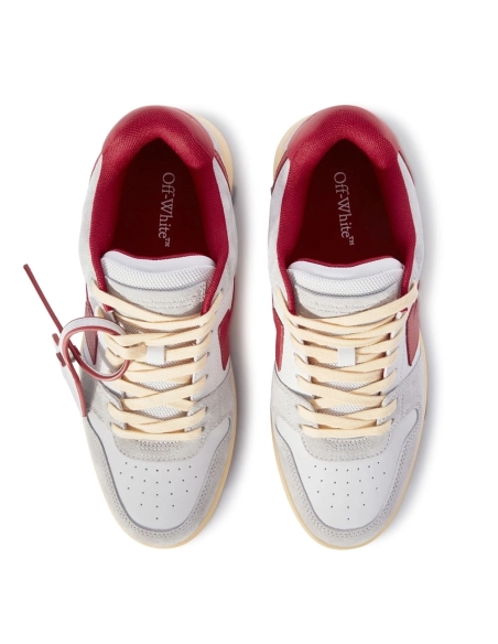 Off-White Out of Office Low Light Grey Red,Off-White Out of Office