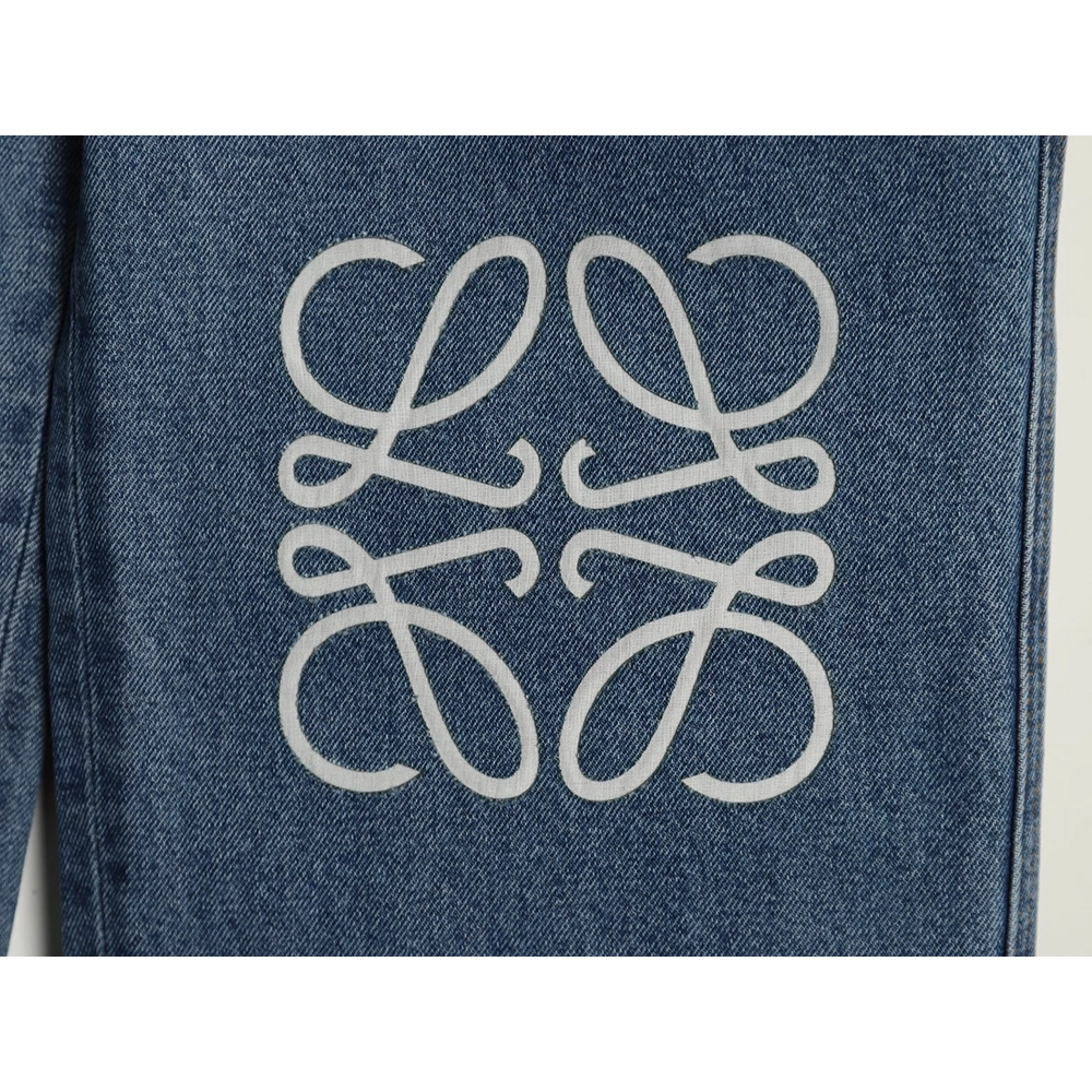 Loewe Anagram denim embroidered jeans,Loewe