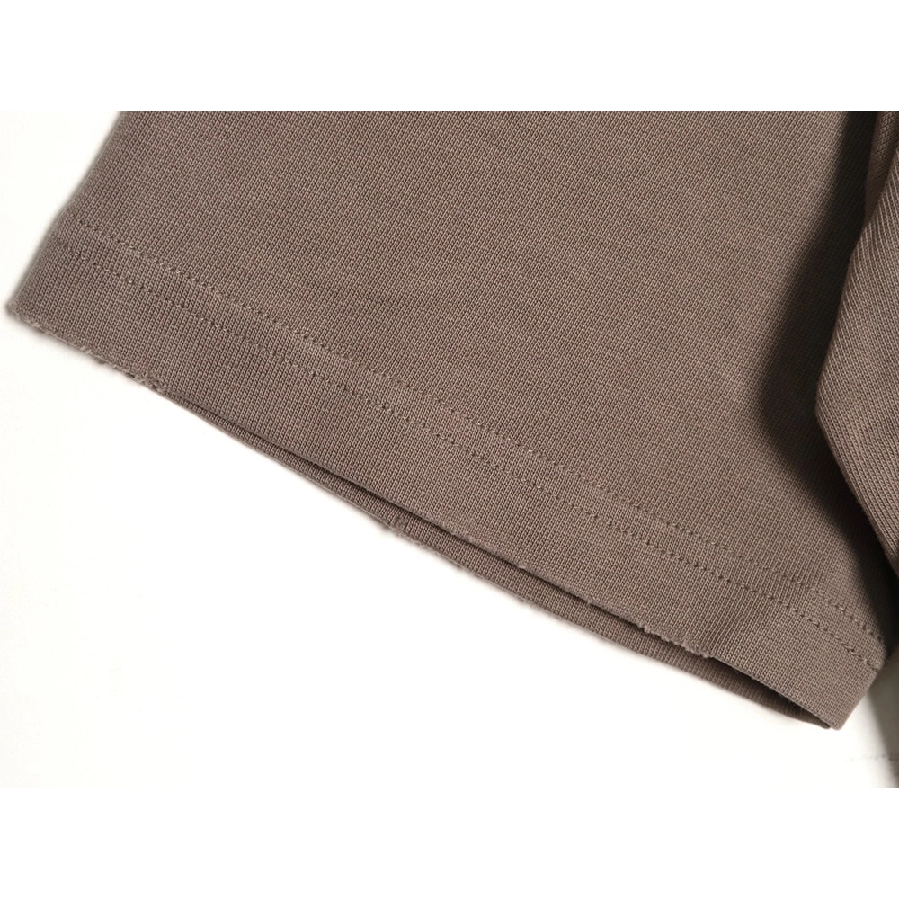 Chrome Hearts Red Label Cross Patch Embroidered Washed Hole Short Sleeve T-Shirt,Chrome Hearts