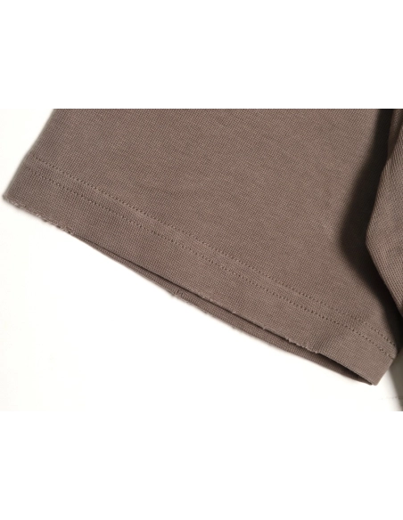 Chrome Hearts Red Label Cross Patch Embroidered Washed Hole Short Sleeve T-Shirt,Chrome Hearts