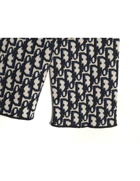 Dior monogram full print jacquard long sleeve shirt,Dior