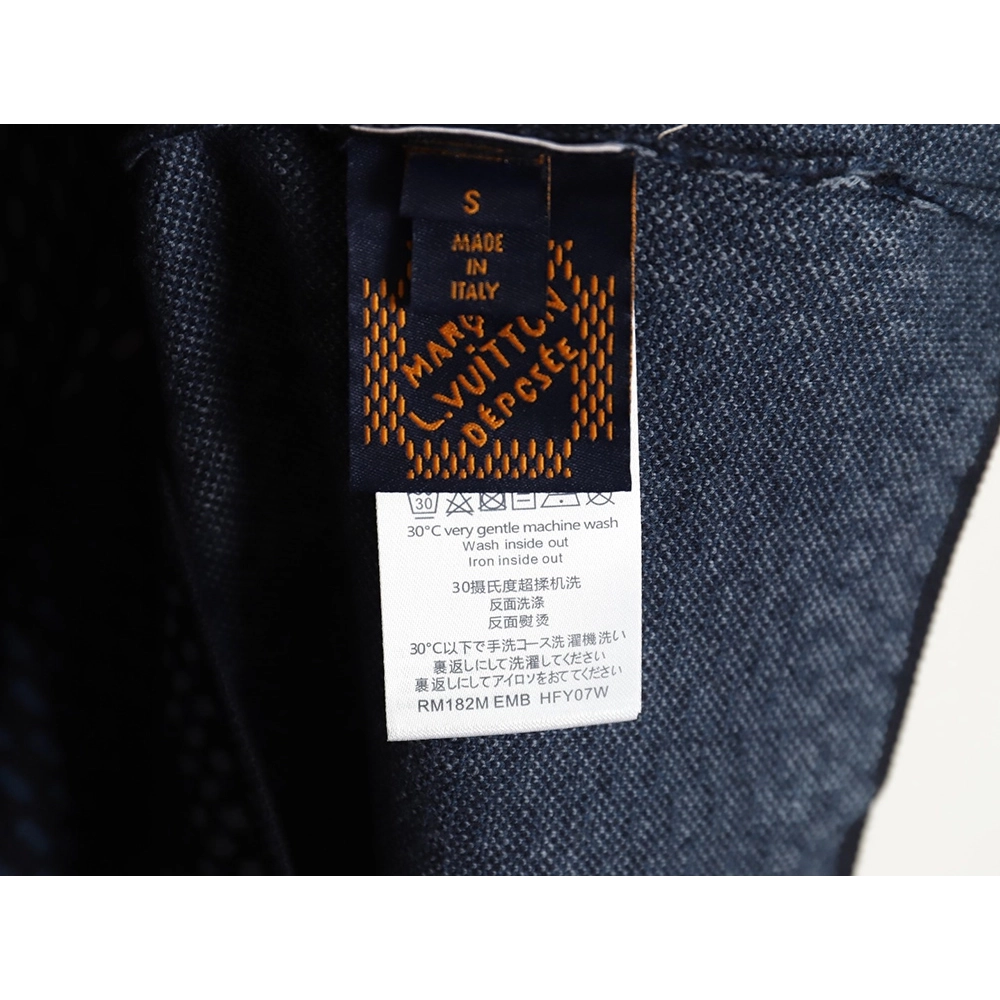 Louis Vuitton Pharrell diamond logo checkerboard knitted short sleeved,Louis Vuitton T Shirt,Tshirt,APPAREL