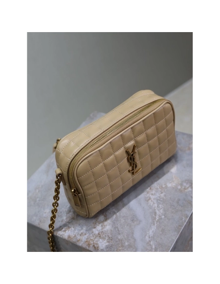 Saint Laurent Cassandre Matelasse Carre camera bag in lambskin 764809 19.5X14X4cm,YSL Bags,BAGS