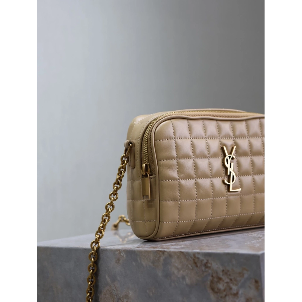 Saint Laurent Cassandre Matelasse Carre camera bag in lambskin 764809 19.5X14X4cm,YSL Bags,BAGS