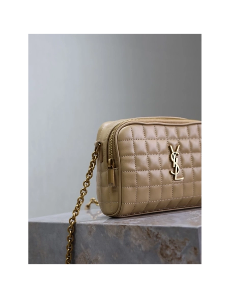 Saint Laurent Cassandre Matelasse Carre camera bag in lambskin 764809 19.5X14X4cm,YSL Bags,BAGS