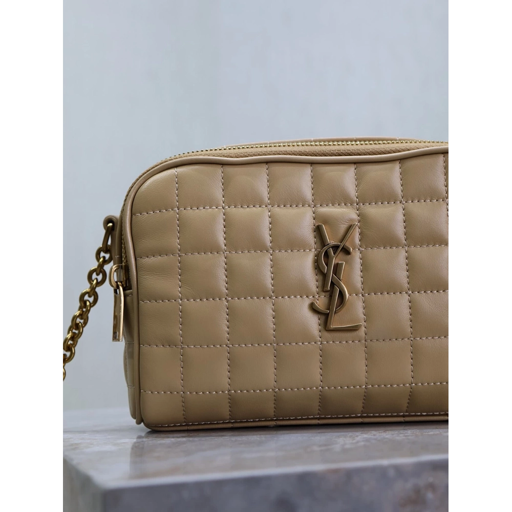 Saint Laurent Cassandre Matelasse Carre camera bag in lambskin 764809 19.5X14X4cm,YSL Bags,BAGS