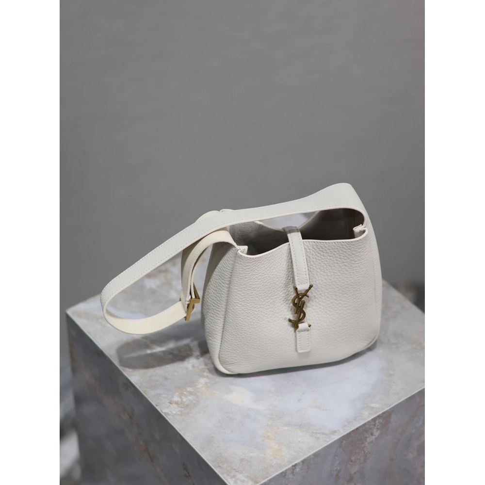 Saint Laurent Le 5 ¨¢ 7 Grained Leather Bags 633158 15X16X7cm,Gucci Bags,BAGS