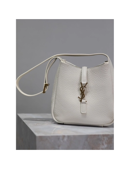 Saint Laurent Le 5 ¨¢ 7 Grained Leather Bags 633158 15X16X7cm,Gucci Bags,BAGS