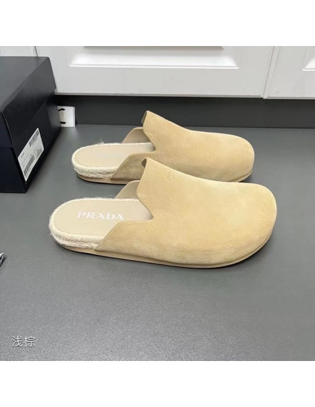 Prada Suede mules,PRADA SNEAKER,we have More Brands prdocuts available.