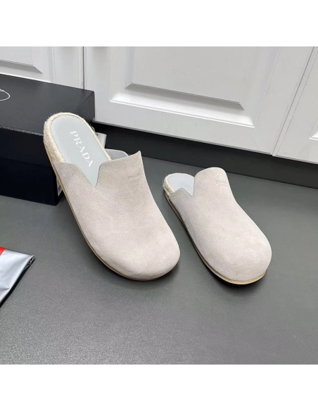 Prada Suede mules,PRADA SNEAKER,we have More Brands prdocuts available.