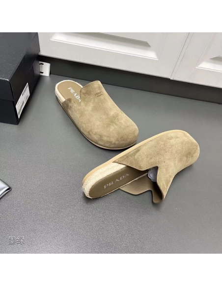 Prada Suede mules,PRADA SNEAKER,we have More Brands prdocuts available.