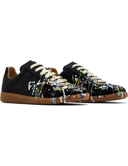 Maison Margiela Replica Low Paint Splatter Black Pollock,MAISON MARGIELA,we have More Brands prdocuts available.