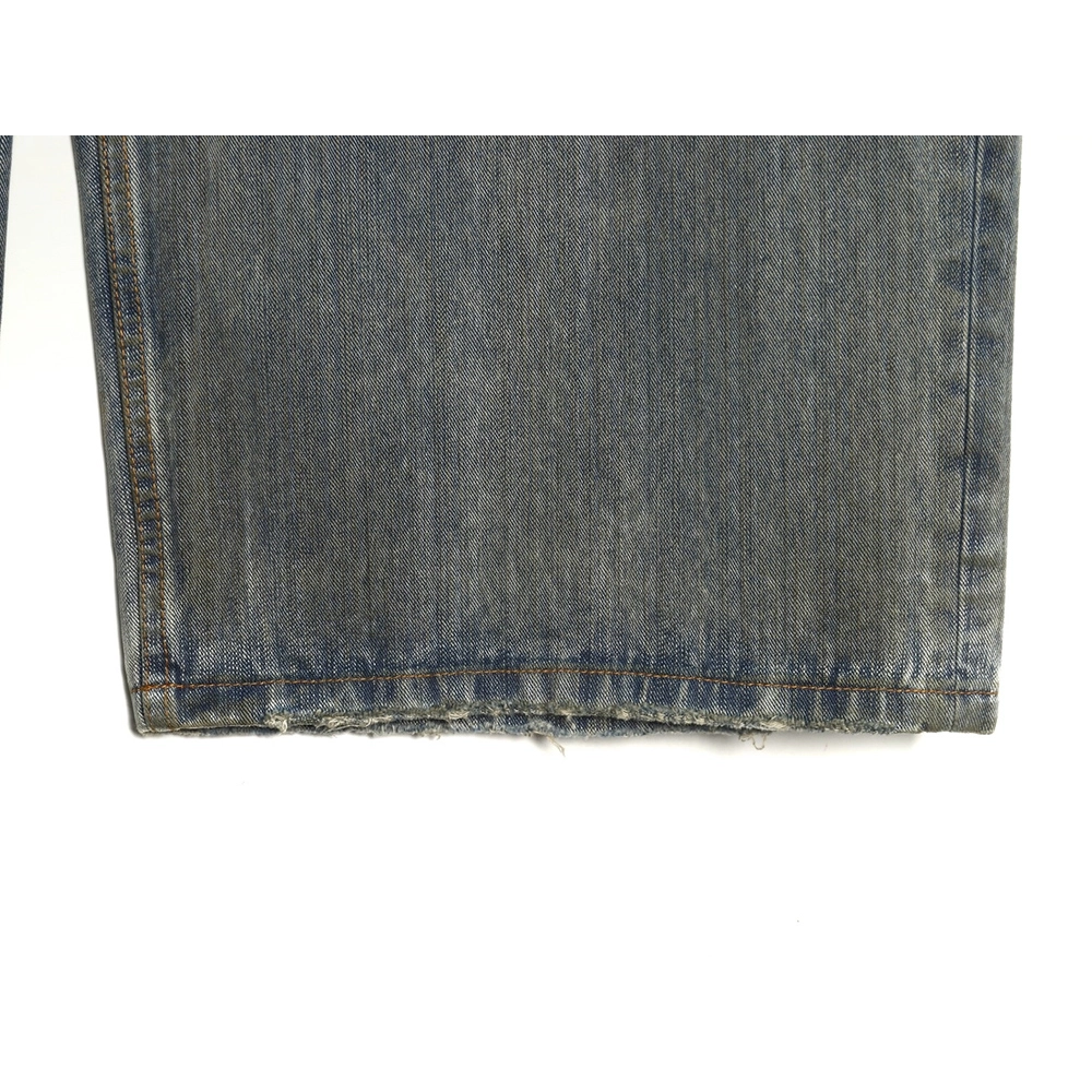 Balenciaga Y2K Totem Pattern Drawstring Jeans,Balenciaga