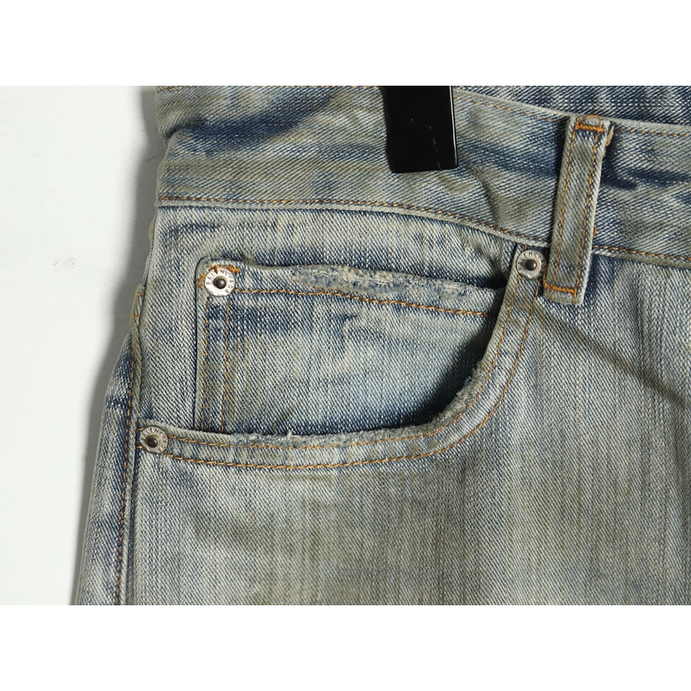 Balenciaga Y2K Totem Pattern Drawstring Jeans,Balenciaga