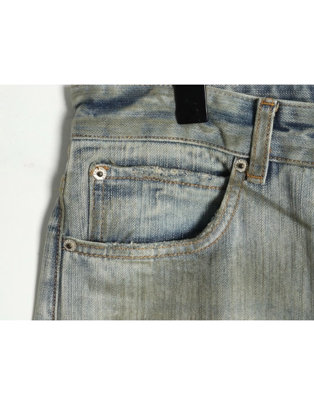 Balenciaga Y2K Totem Pattern Drawstring Jeans,Balenciaga