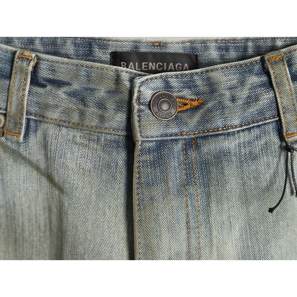 Balenciaga Y2K Totem Pattern Drawstring Jeans,Balenciaga