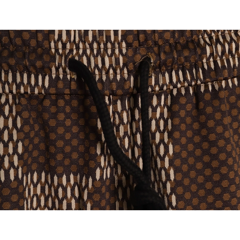 Louis Vuitton Pharrell checkerboard rhinestone wool shorts,Louis Vuitton