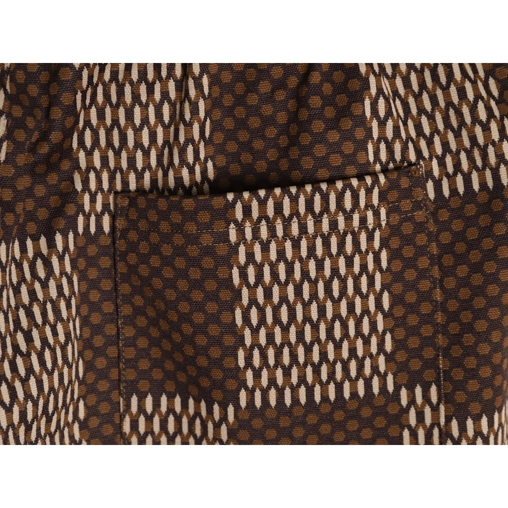 Louis Vuitton Pharrell checkerboard rhinestone wool shorts,Louis Vuitton