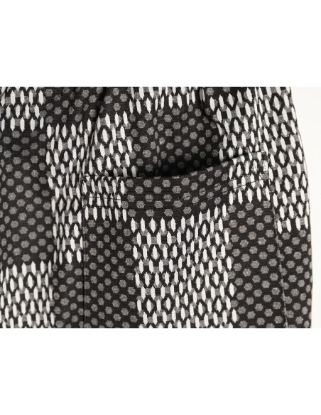 Louis Vuitton Pharrell checkerboard rhinestone wool shorts TSK1,Louis Vuitton