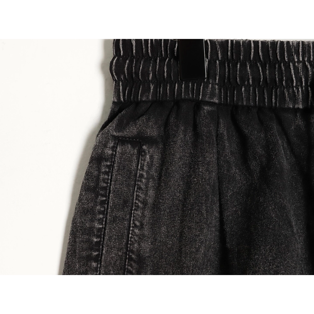 Chrome Hearts Patch Horseshoe Cross Embroidery Washed Shorts,Chrome Hearts