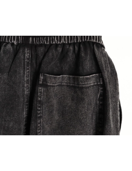 Chrome Hearts Patch Horseshoe Cross Embroidery Washed Shorts,Chrome Hearts