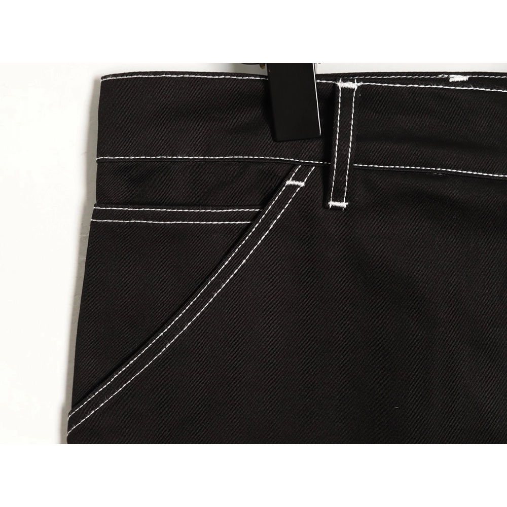 Prada triangle stitching cargo shorts,Prada